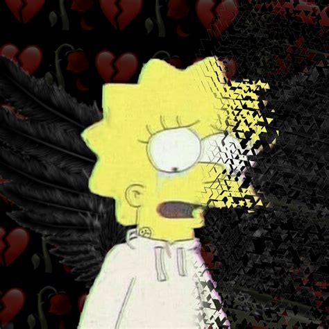 lisa simpson triste|lisa simpson sad wallpaper.